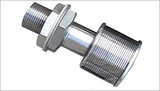 Single-headed pipe strainer